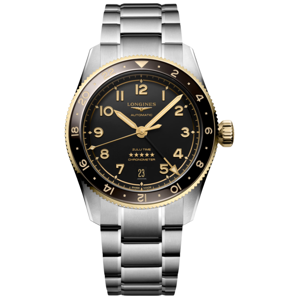 L3.802.5.53.6 Longines Spirit Zulu Time 39 antracit