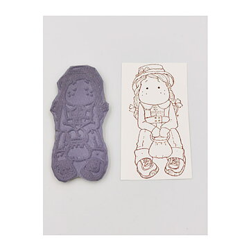 Magnolia Cling Stamps Second Hand - Traveler Tilda SH08