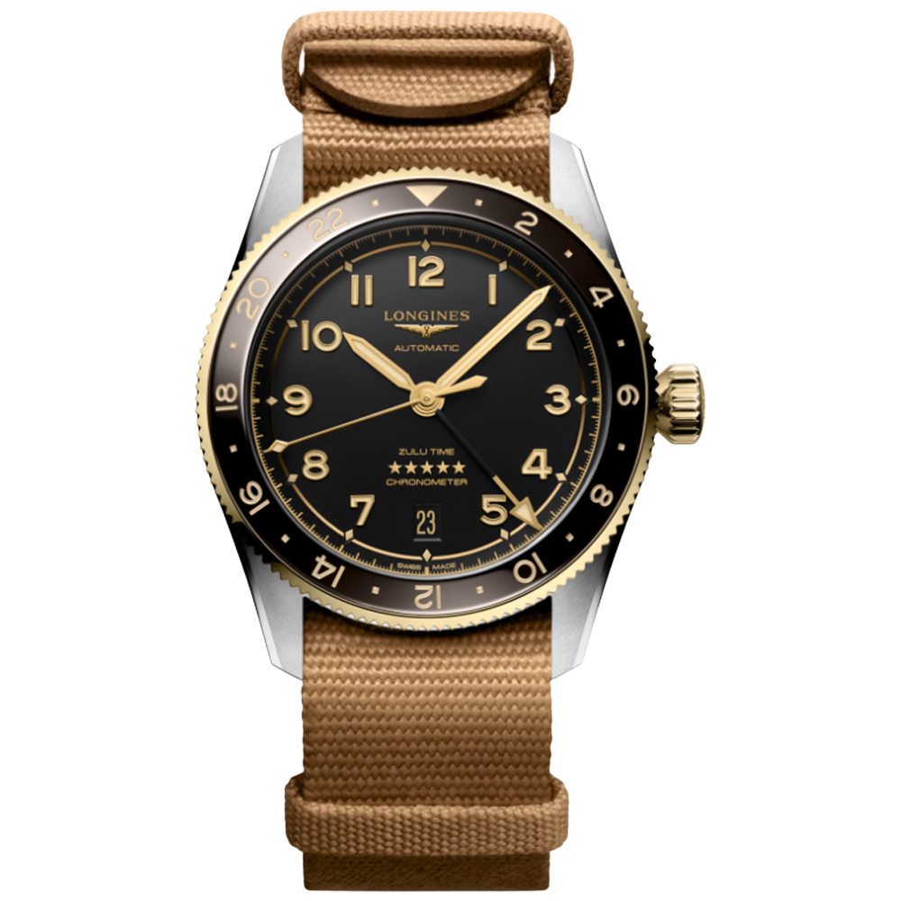 L3.802.5.53.9 Longines Spirit Zulu Time 39 antracit