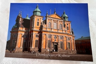 Sverige Souvenir Vykort Kalmar Domkyrkan