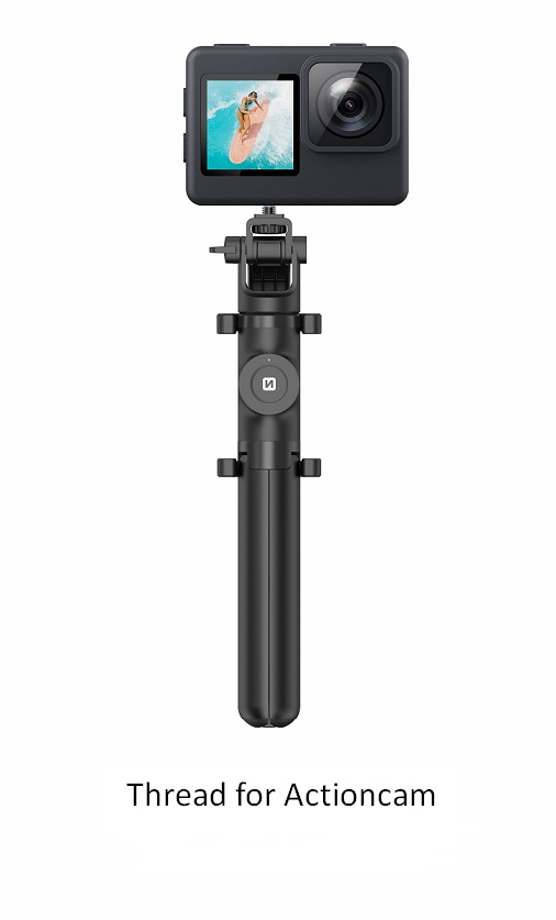 Swissten BT Selfie-Stativ Aluminum PRO - 4