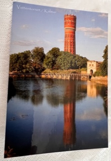 Sverige Souvenir Vykort Kalmar Vattentorn