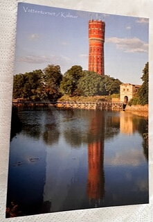 Sverige Souvenir Vykort Kalmar Vattentorn