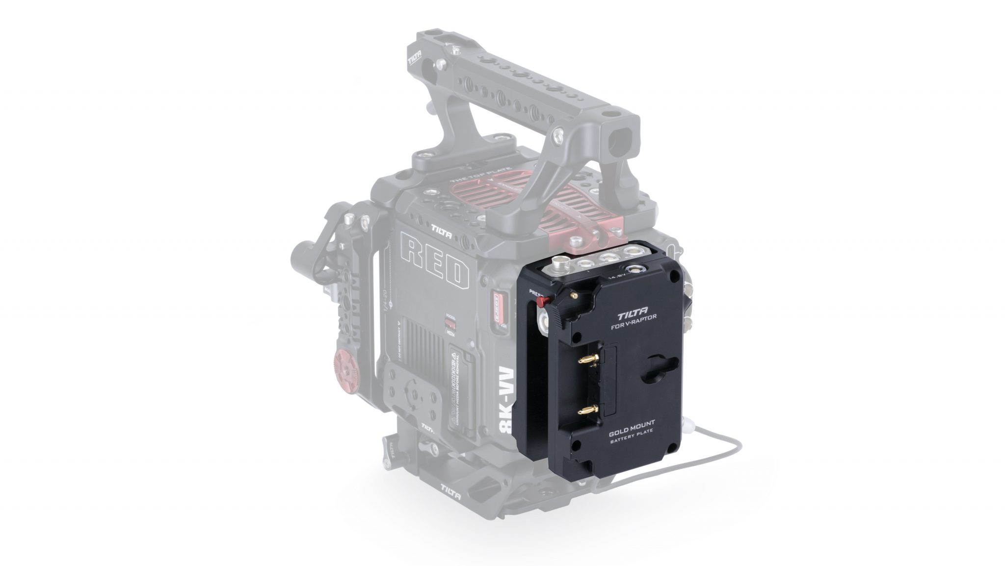 Tilta Battery Plate for RED V-RAPTOR / KOMODO-X - 4
