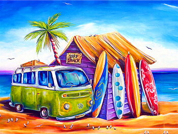 Surfhydda, Diamond Picture Diamond Painting