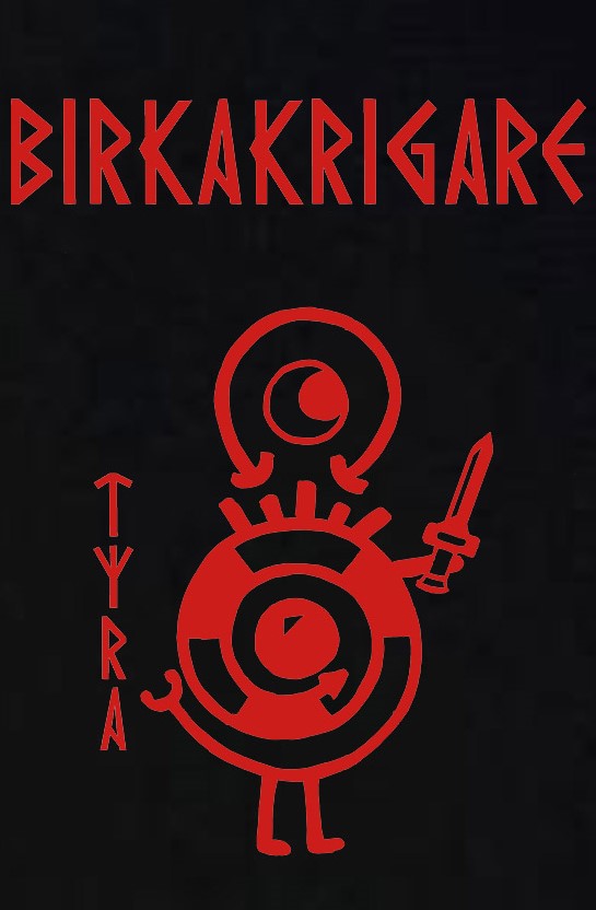 T-shirt: Birkakrigare - Tyra- Viking Art Kollektion (Small) - 2