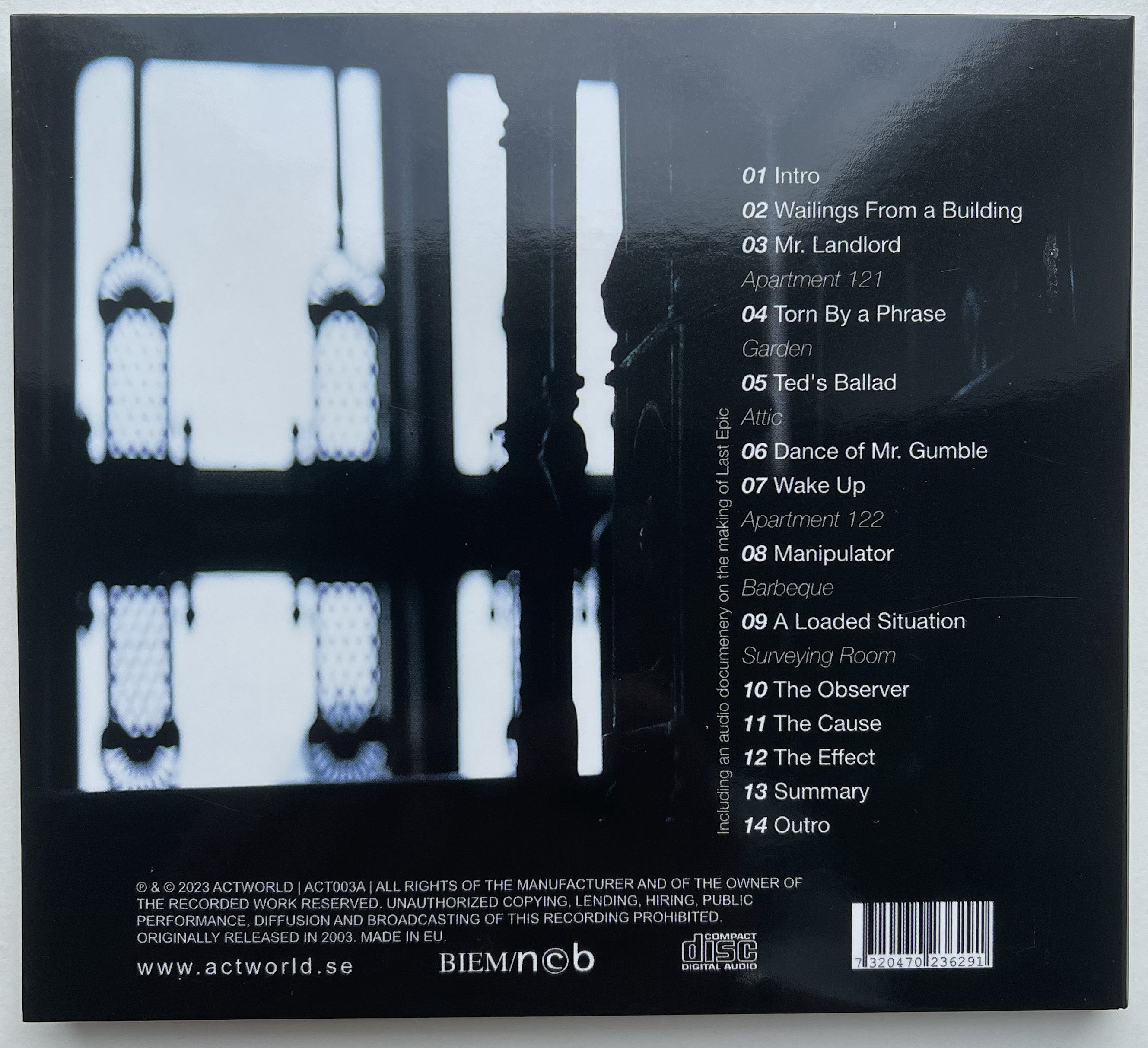 LAST EPIC (CD) - SIGNED - 9