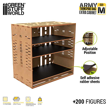 Green Stuff World: Army Transport Bag - Extra Cabinet - M