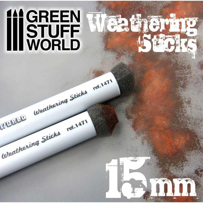 Green Stuff World: Weathering Brushes 15mm