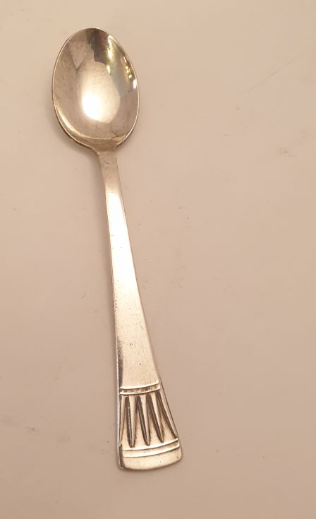 Lotus kaffesked nysilver