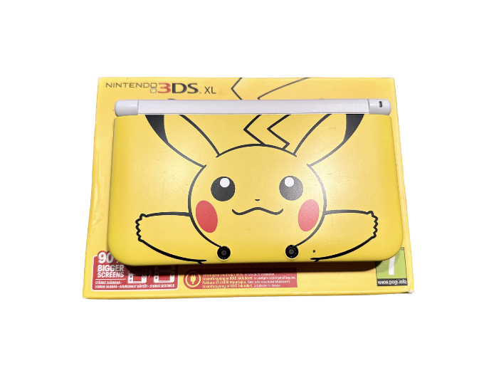 3DS XL - Pikachu Yellow - CIB