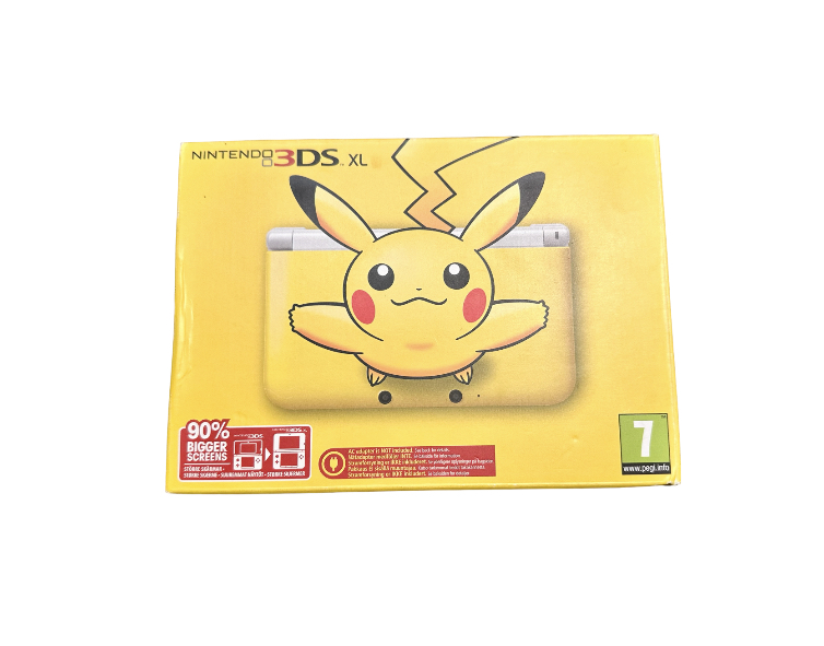 3DS XL - Pikachu Yellow - CIB - 2