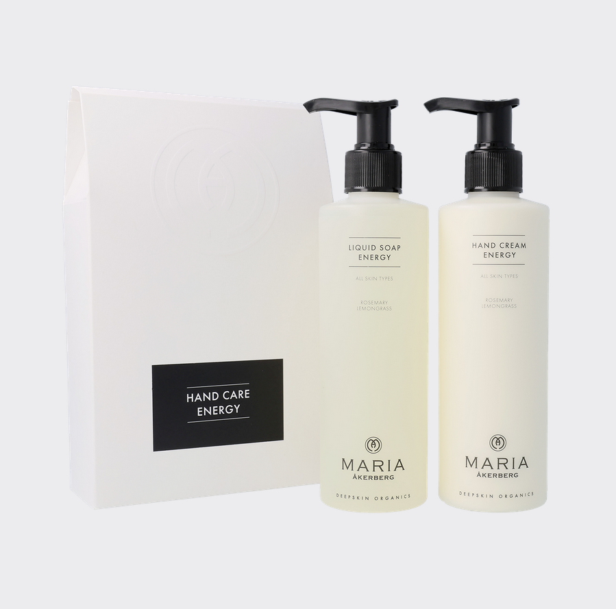 Hand care Energy set med rengöring och handkräm MARIA ÅKERBERG, värde 378:- - 2