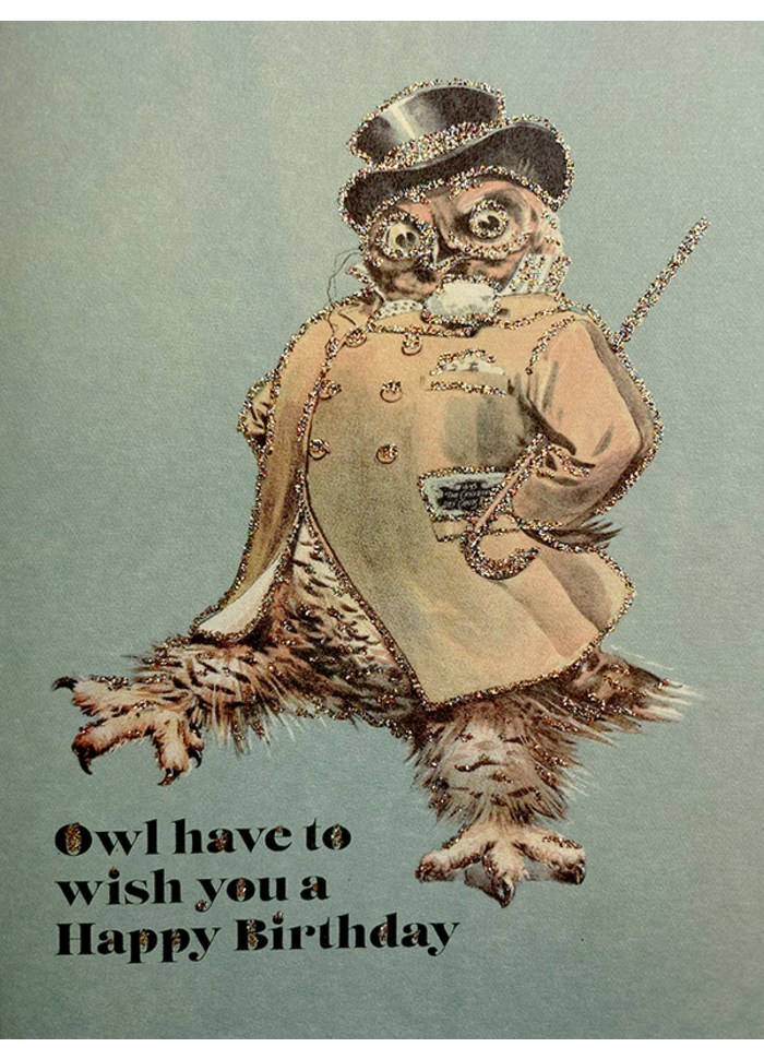 Kort & Kuvert / Owl Happy B