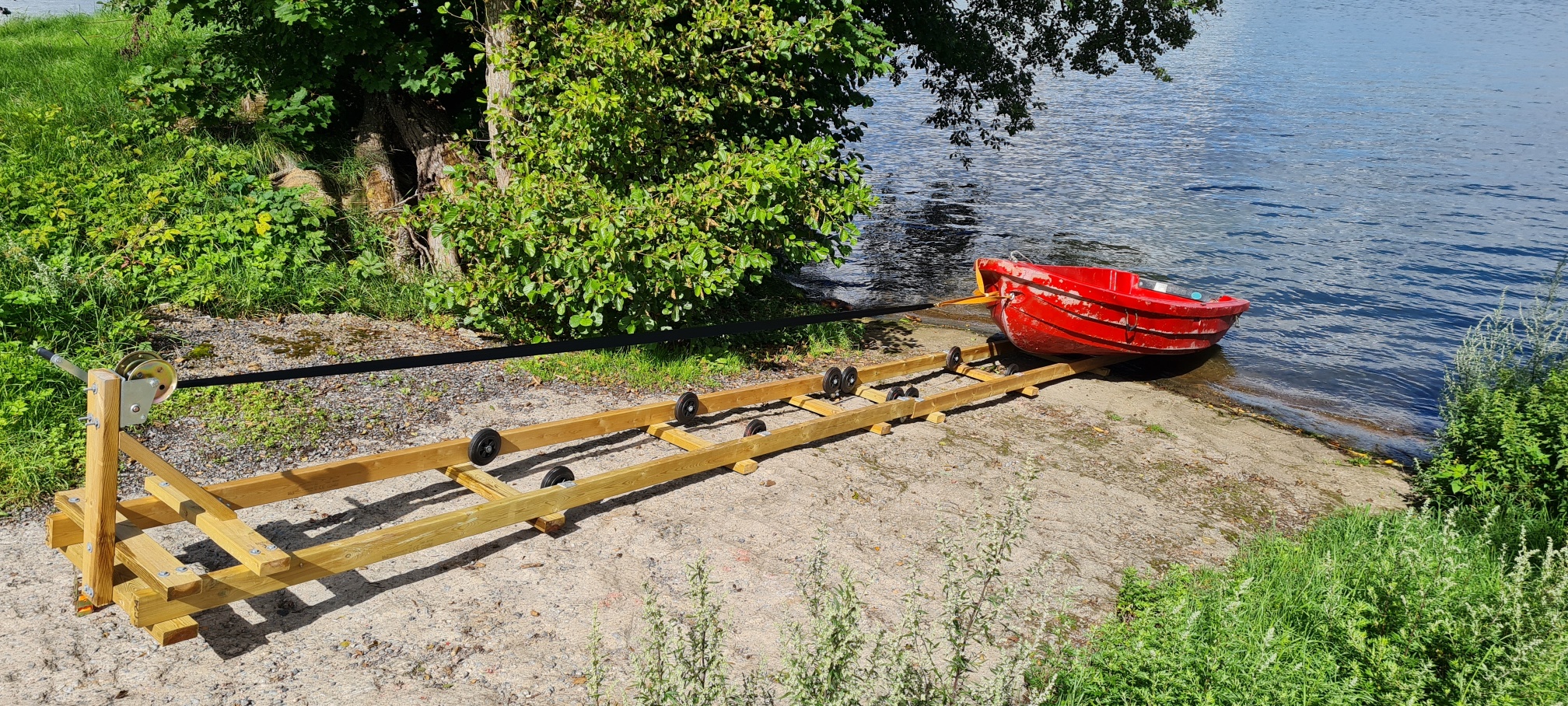 Båtslip 500kg - 2