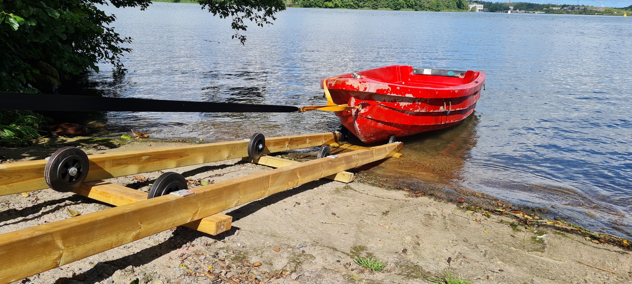 Båtslip 500kg - 3