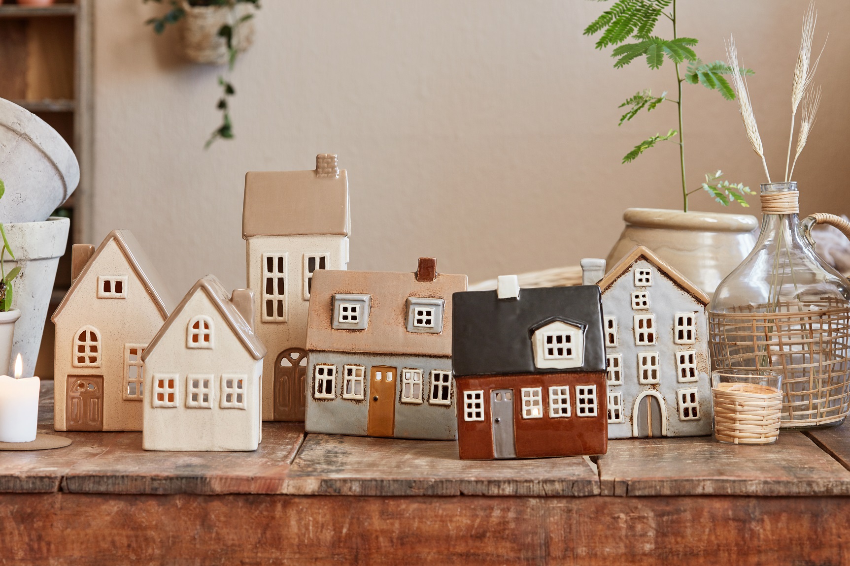House lantern - Lantern house - Nyhavn - 16 cm - 3