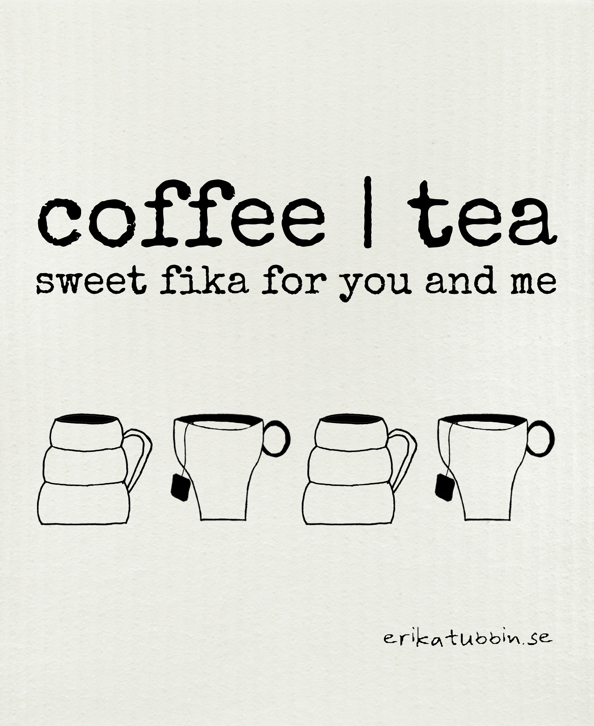 dishcloth COFFEE | TEA - 2