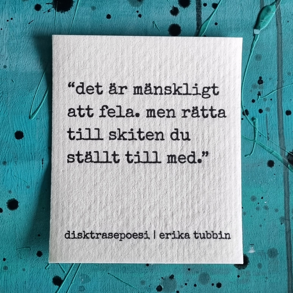 disktrasa MÄNSKLIGT