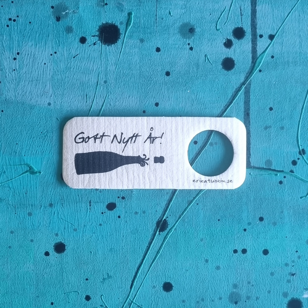 bottle card GOTT NYTT ÅR - 2