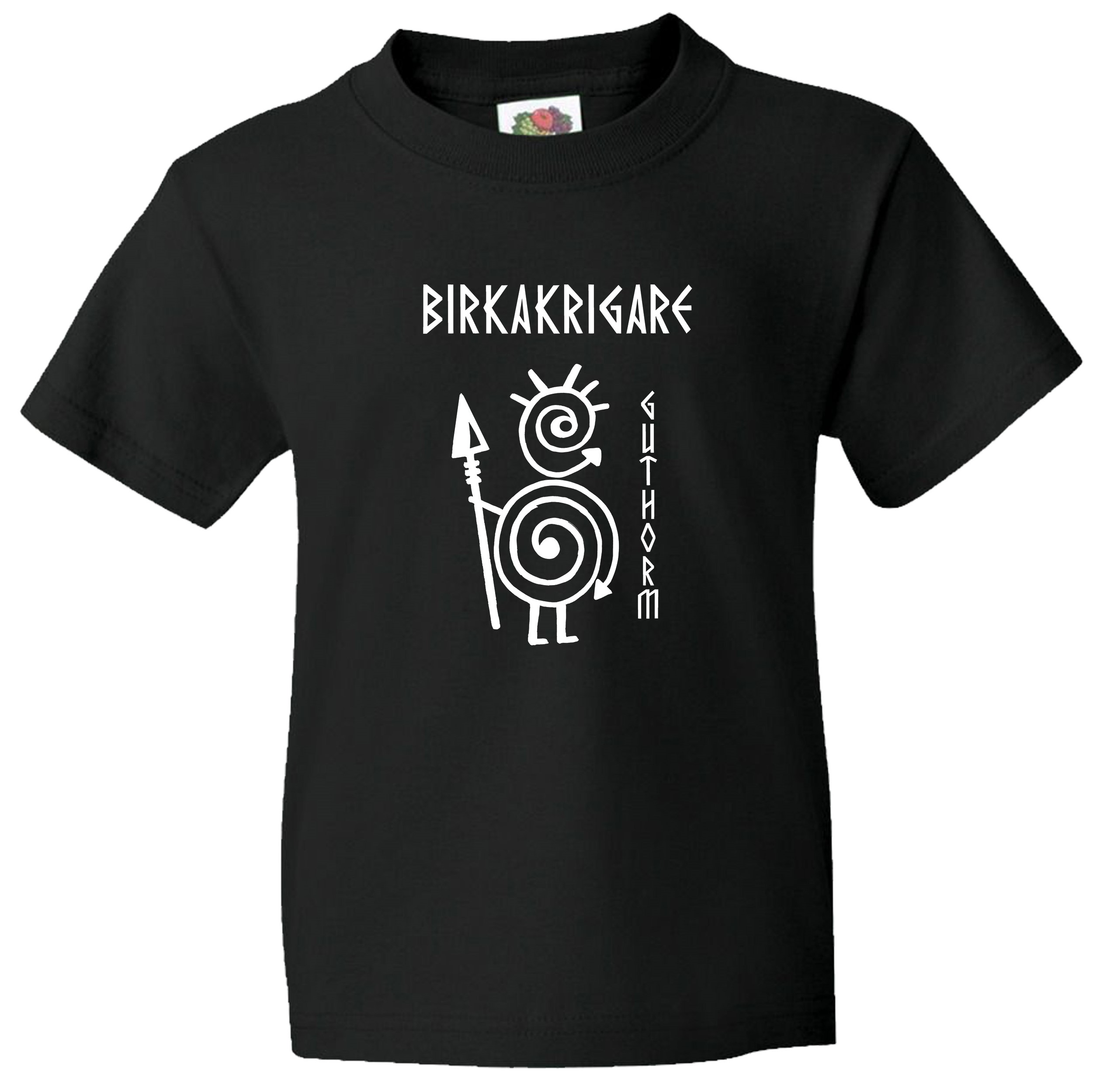 Kids t-shirt: Birka Warriors - Guthorm - Viking Art Collection (3-4 years)