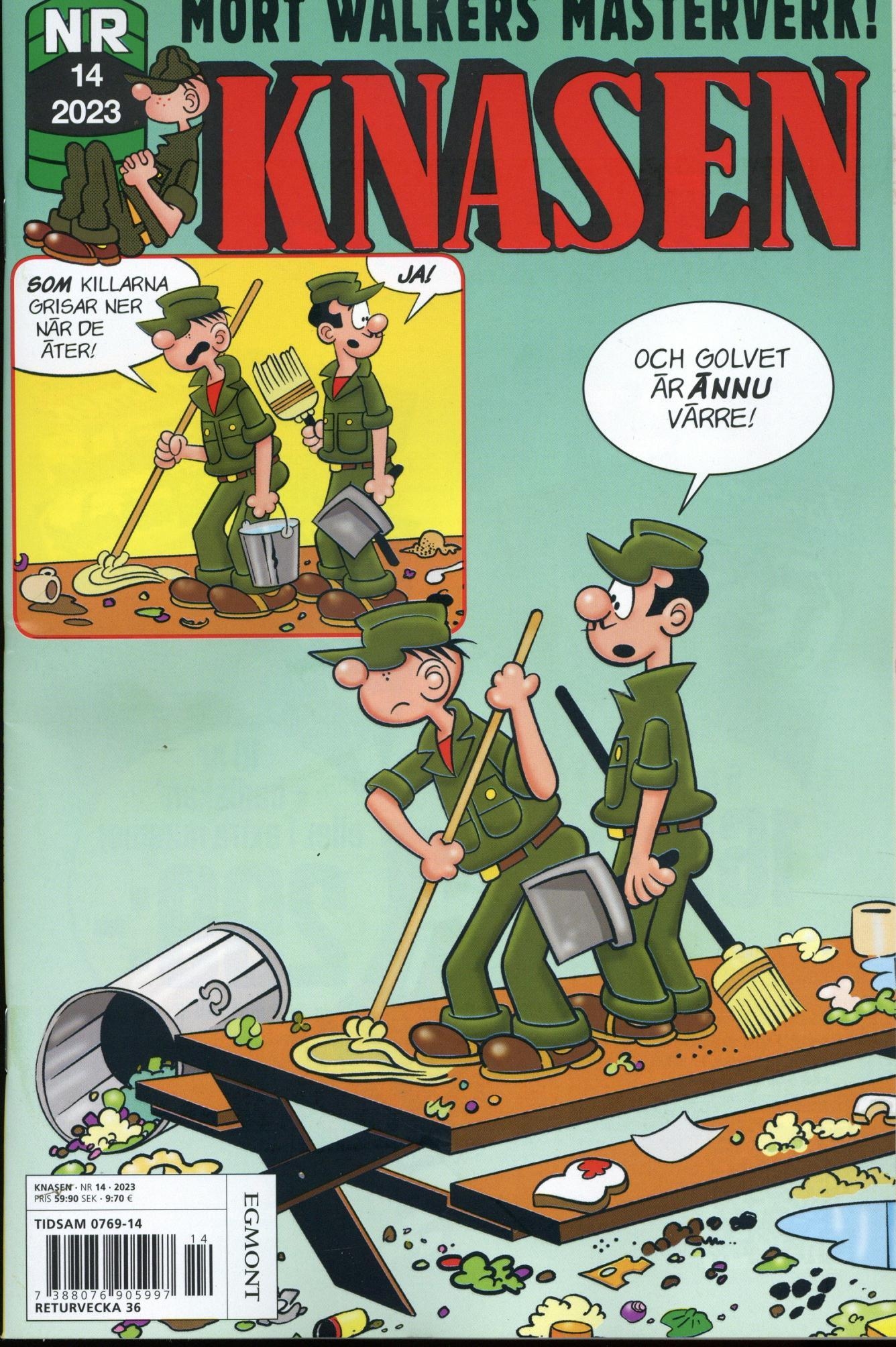 Knasen nr 14 2023, Mort Walkers mästerverk!