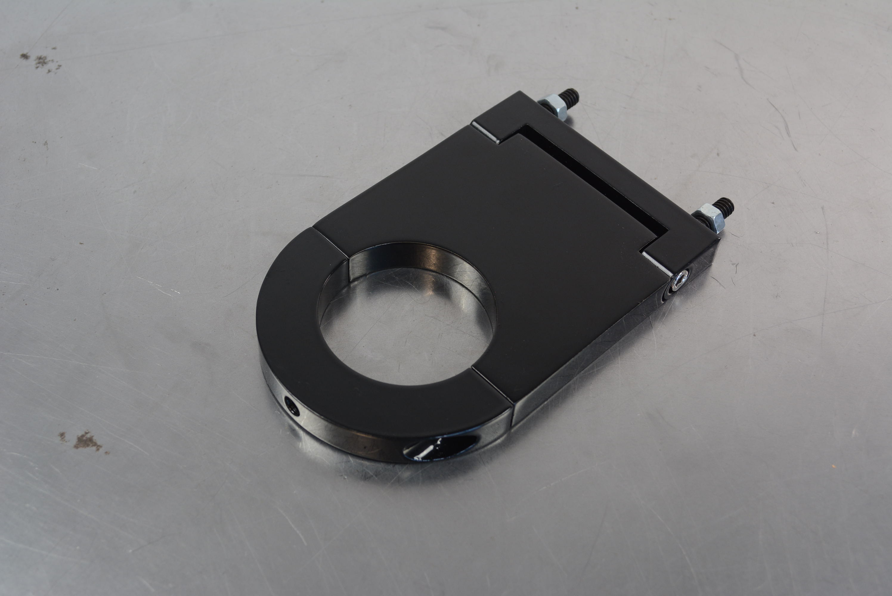 Steering Column Upper Mount 3.5´´ Drop Black