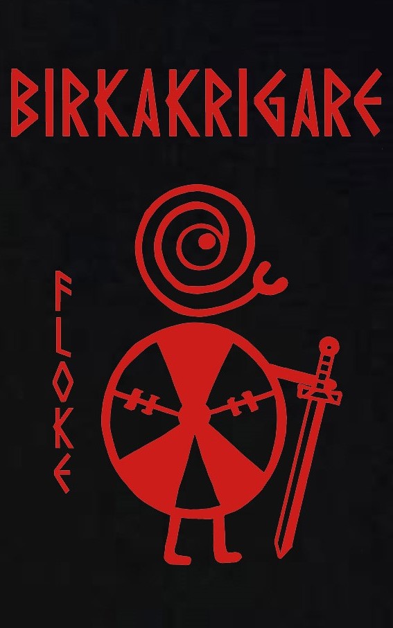 Kids t-shirt: Birka Warriors - Floke - Viking Art Collection (3-4 years) - 2