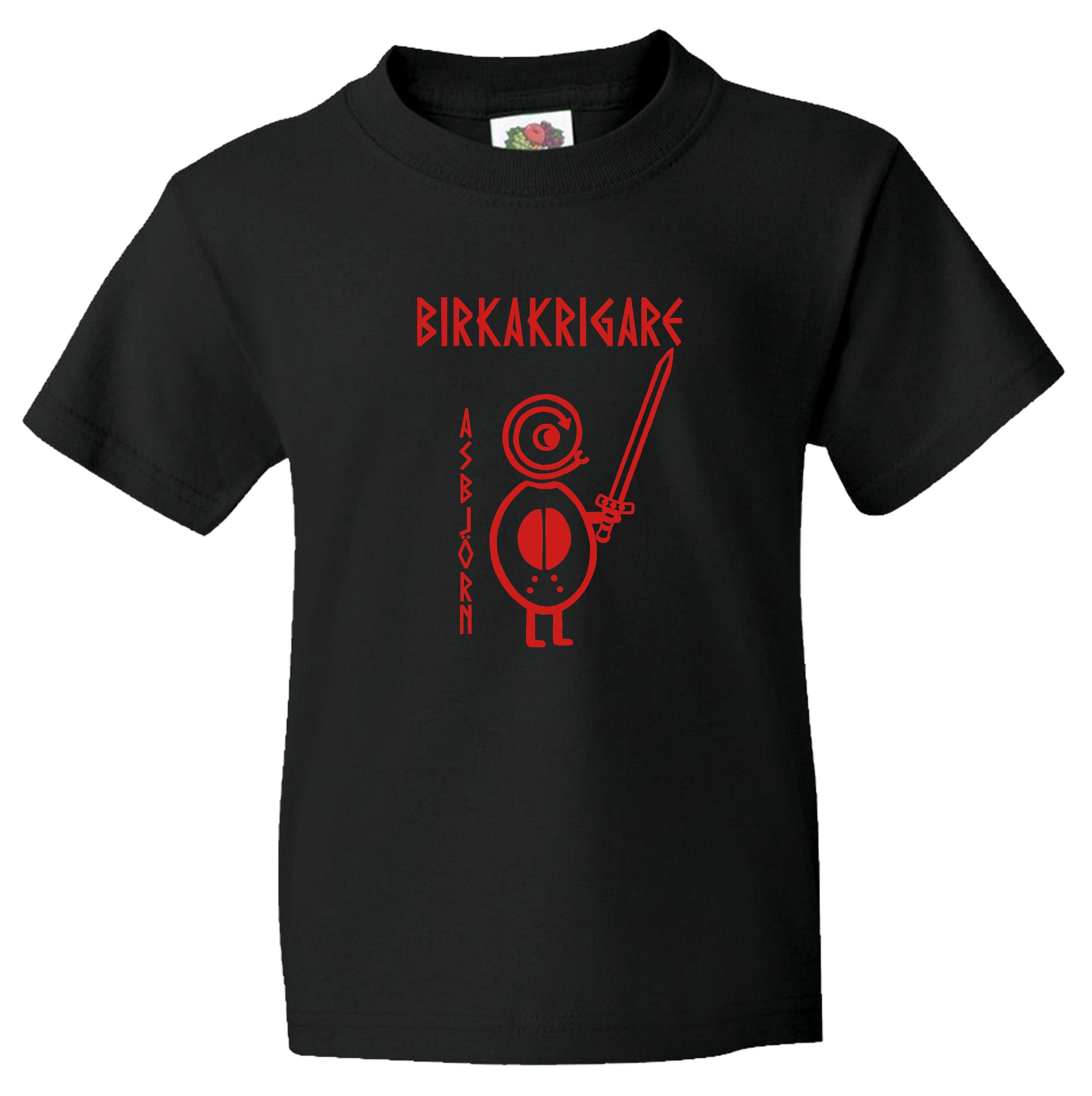 Kids t-shirt: Birka Warriors - Asbjörn - Viking Art Collection (3-4 years)