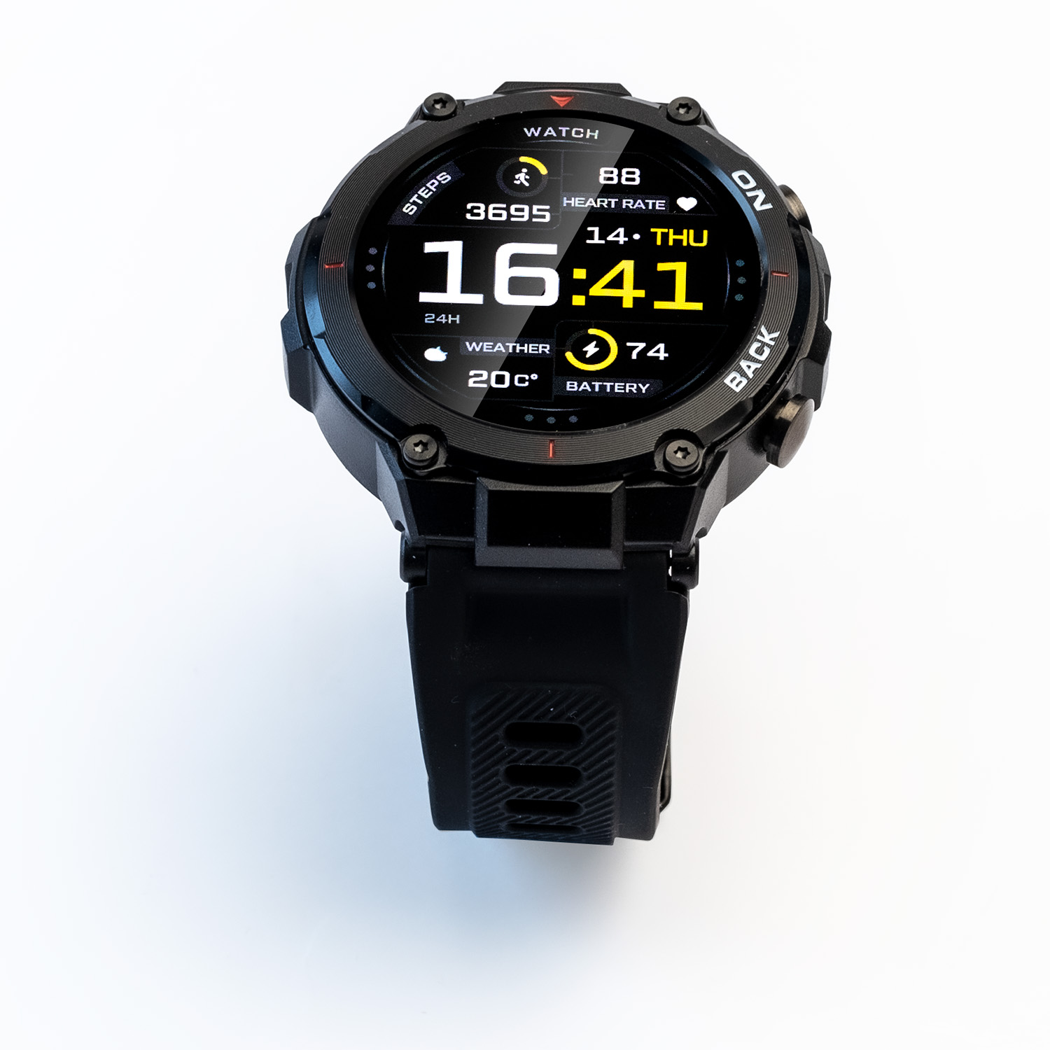 GPS Multisportklocka R7 svart