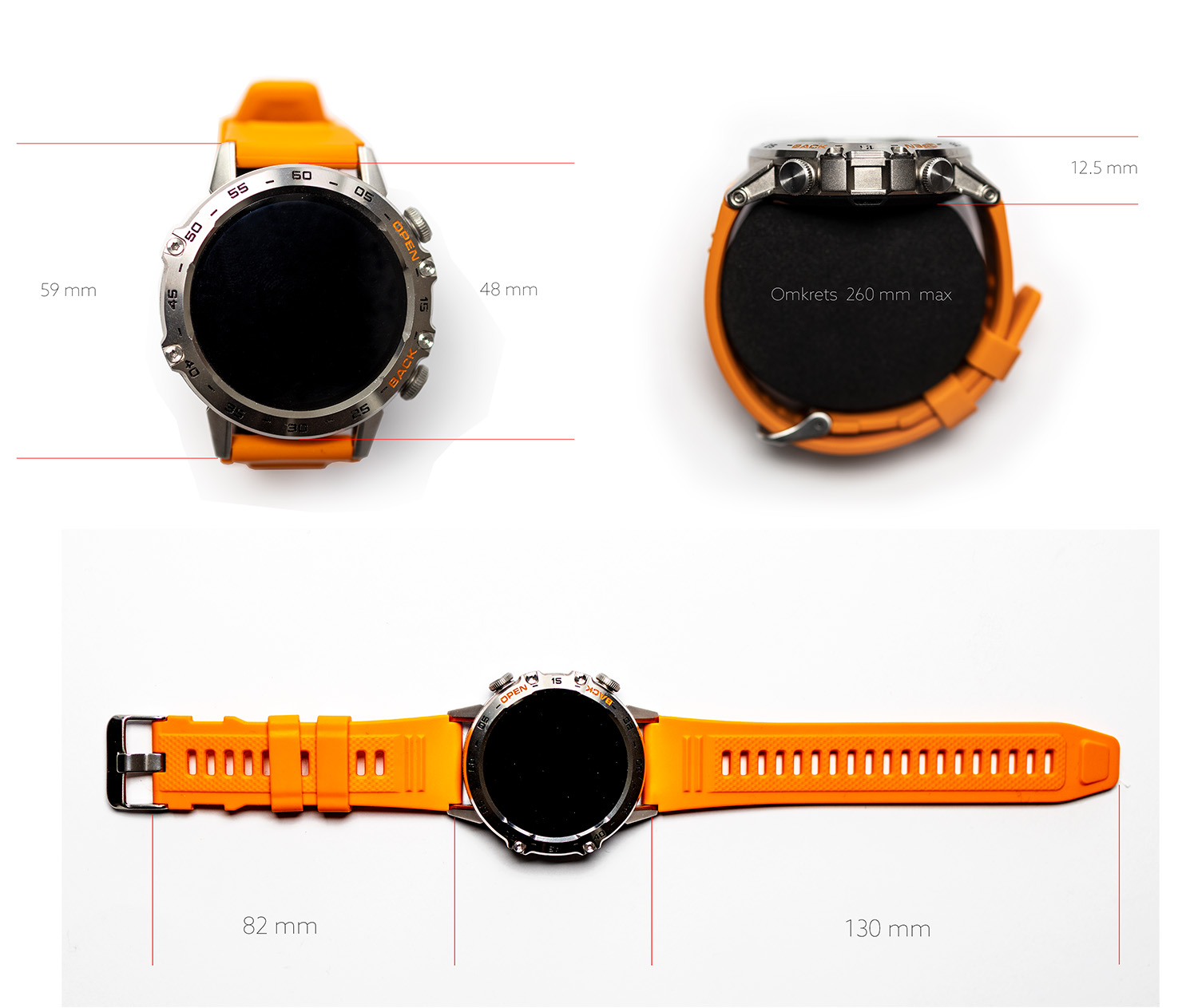 R5 Aktivitetsklocka med bluetooth-call - 7
