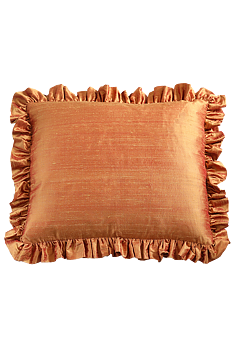 Kudde Ruffle Terracotta 