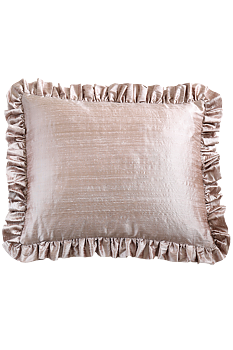 Kudde Ruffle Dusty Pink 