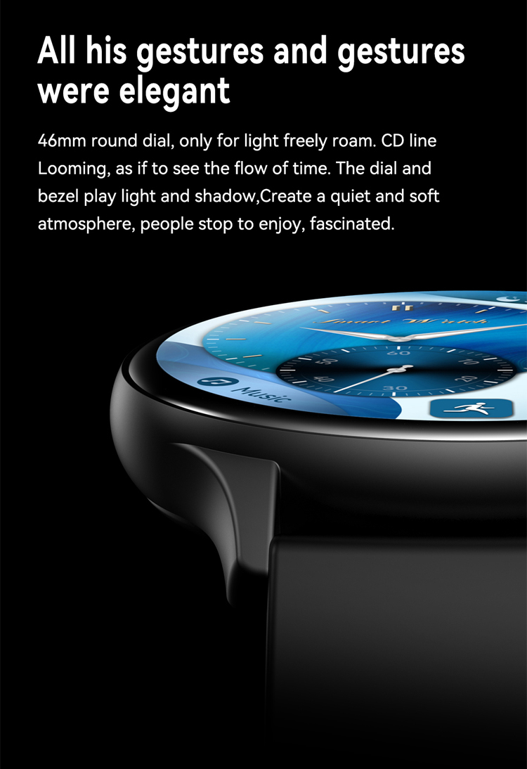 Philippe Palmer Smart Watch LP56 AMOLED Gold - 24