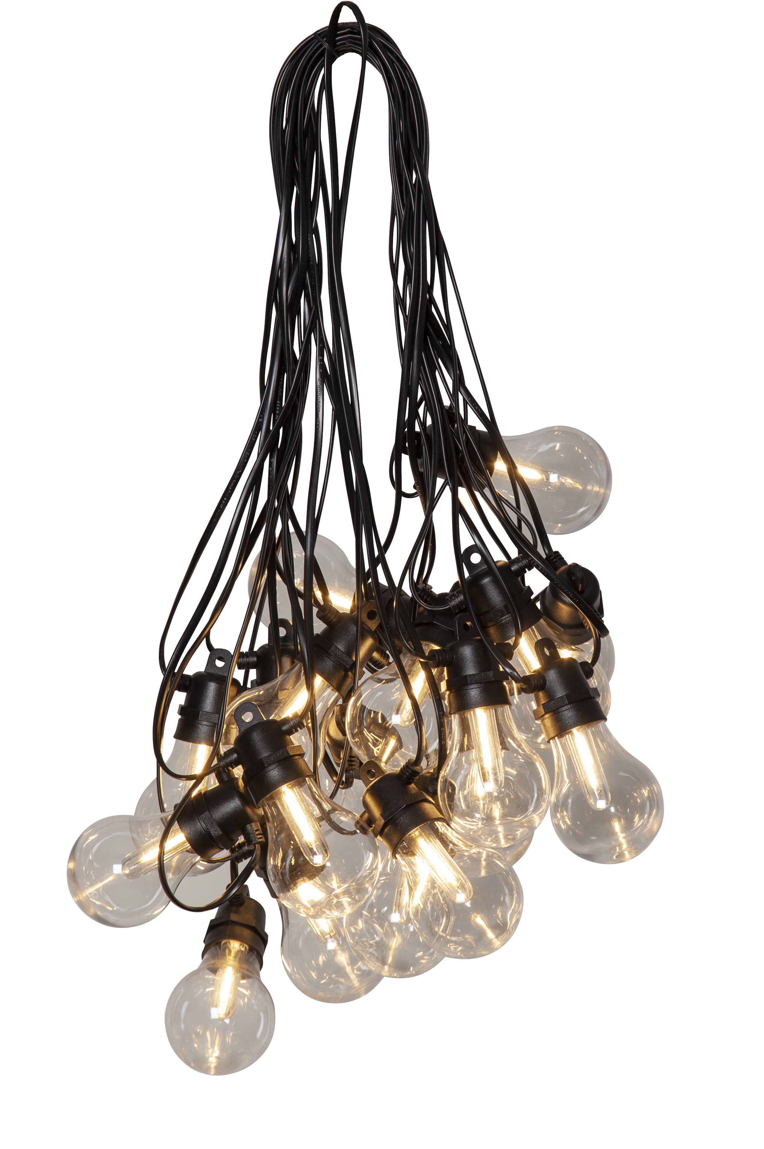 String lights with incandescent bulbs - LED - 13.5 metres - 9