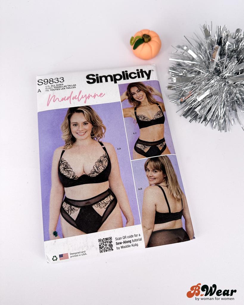 Madalynne x Simplicity 9833 - Monowire BH & Trosor