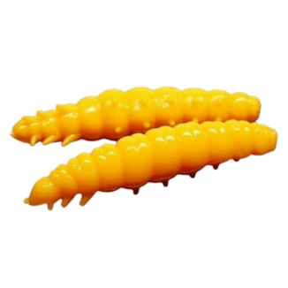 Libra Lures Turbo Worm 56mm shrimp odor color yellow