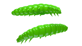 Libra Lures Turbo Worm 56mm räk lukt färg grön. Libra lures är extremt populärt bete till regnbågslax och röding