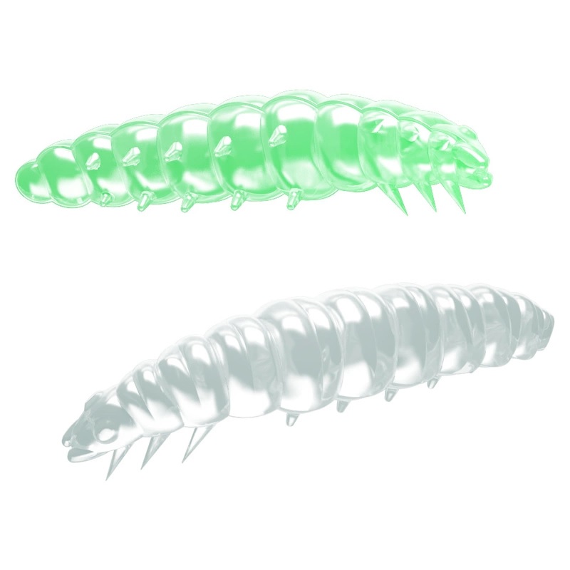 Libra Lures Turbo Worm 56mm shrimp odor color luminescent