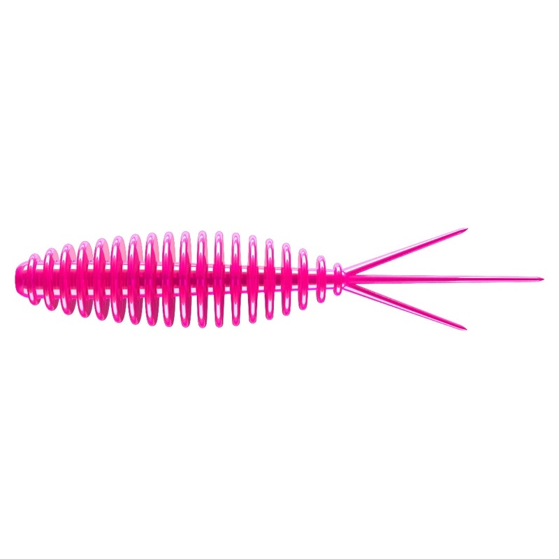 Libra Lures Turbo Worm 56mm räk lukt färg skrikrosa. Libra lures är extremt populärt bete till regnbågslax och röding