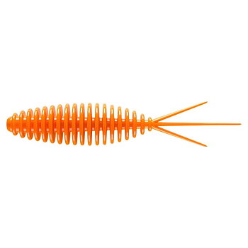 Libra Lures Turbo Worm 56mm räk lukt färg orange. Libra lures är extremt populärt bete till regnbågslax och röding