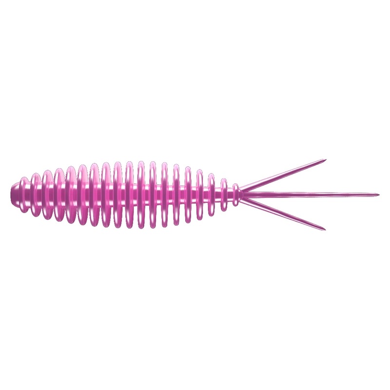 Libra Lures Turbo Worm 56mm räk lukt färg gul. Libra lures är extremt populärt bete till regnbågslax och röding