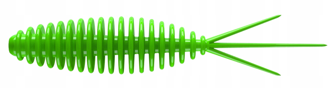 Libra Lures Turbo Worm 56mm räk lukt färg grön. Libra lures är extremt populärt bete till regnbågslax och röding