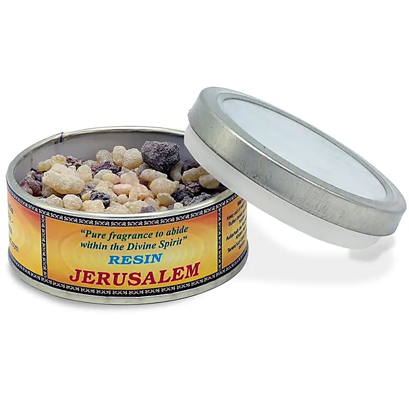 Kåda/Resin Rökelse i plåtburk - Jerusalem, 60gram
