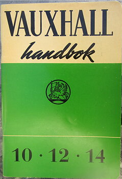 1947 Vauxhall 10 - 12 - 14 Handbok svensk