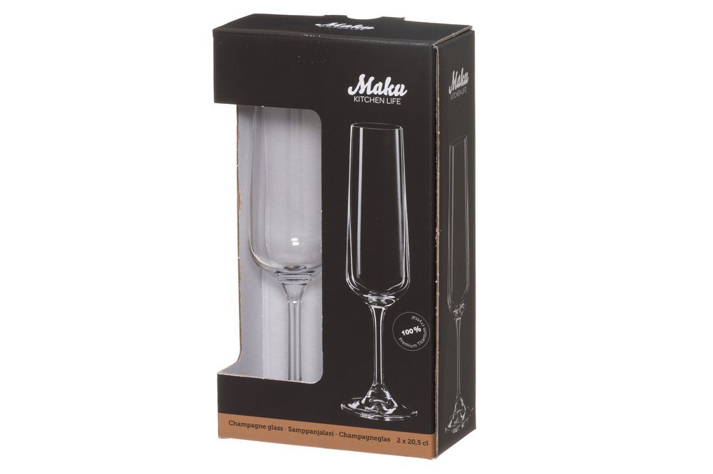 Champagneglas 20,5 cl 2 st. - 2