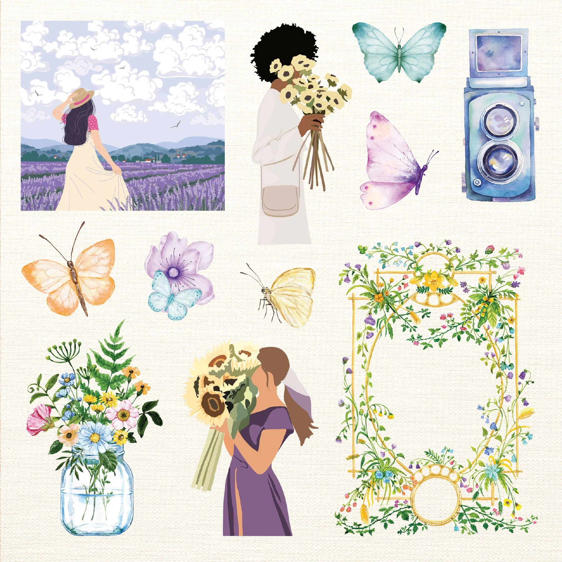 Boho Dreams, Sticker Book - 9