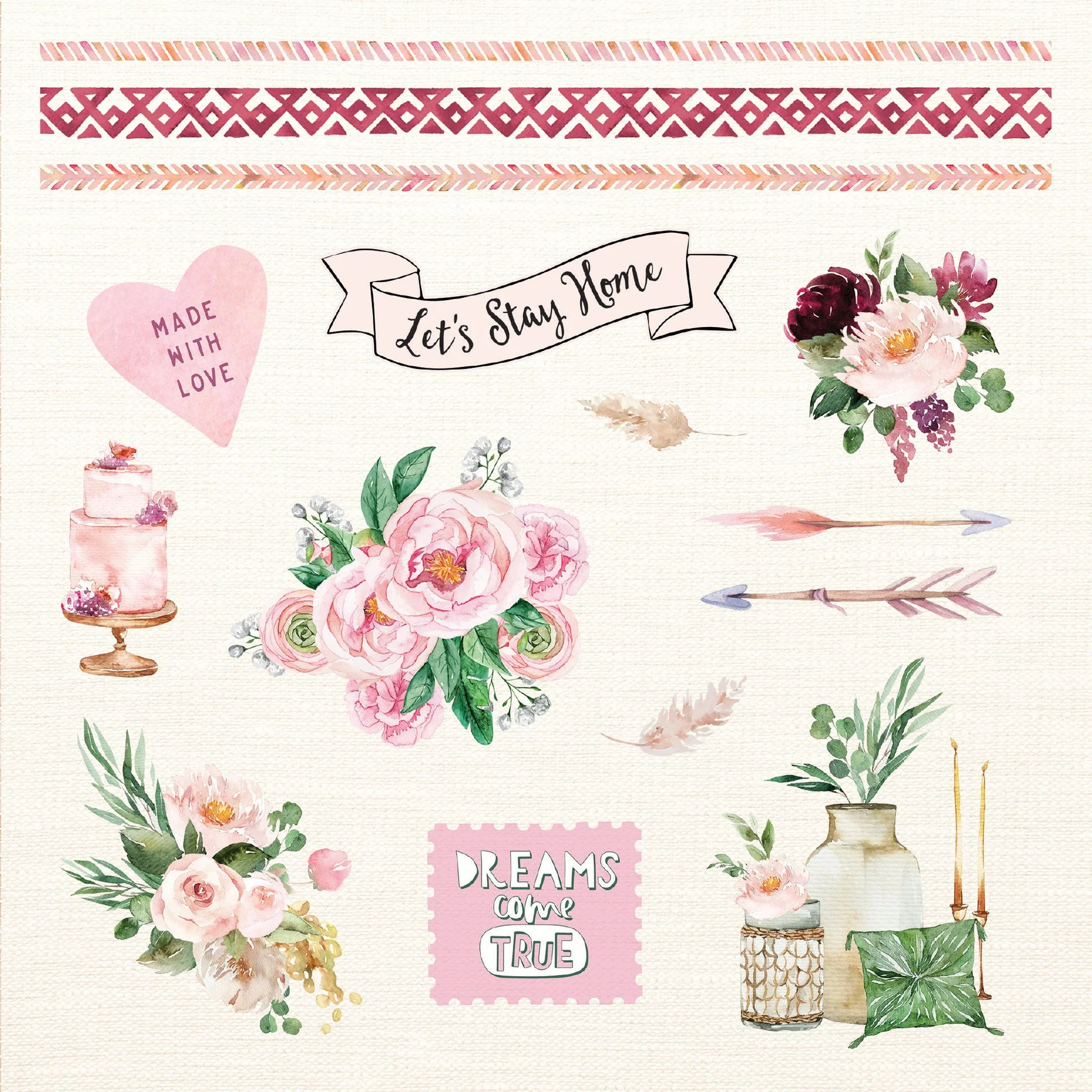 Boho Dreams, Sticker Book - 7