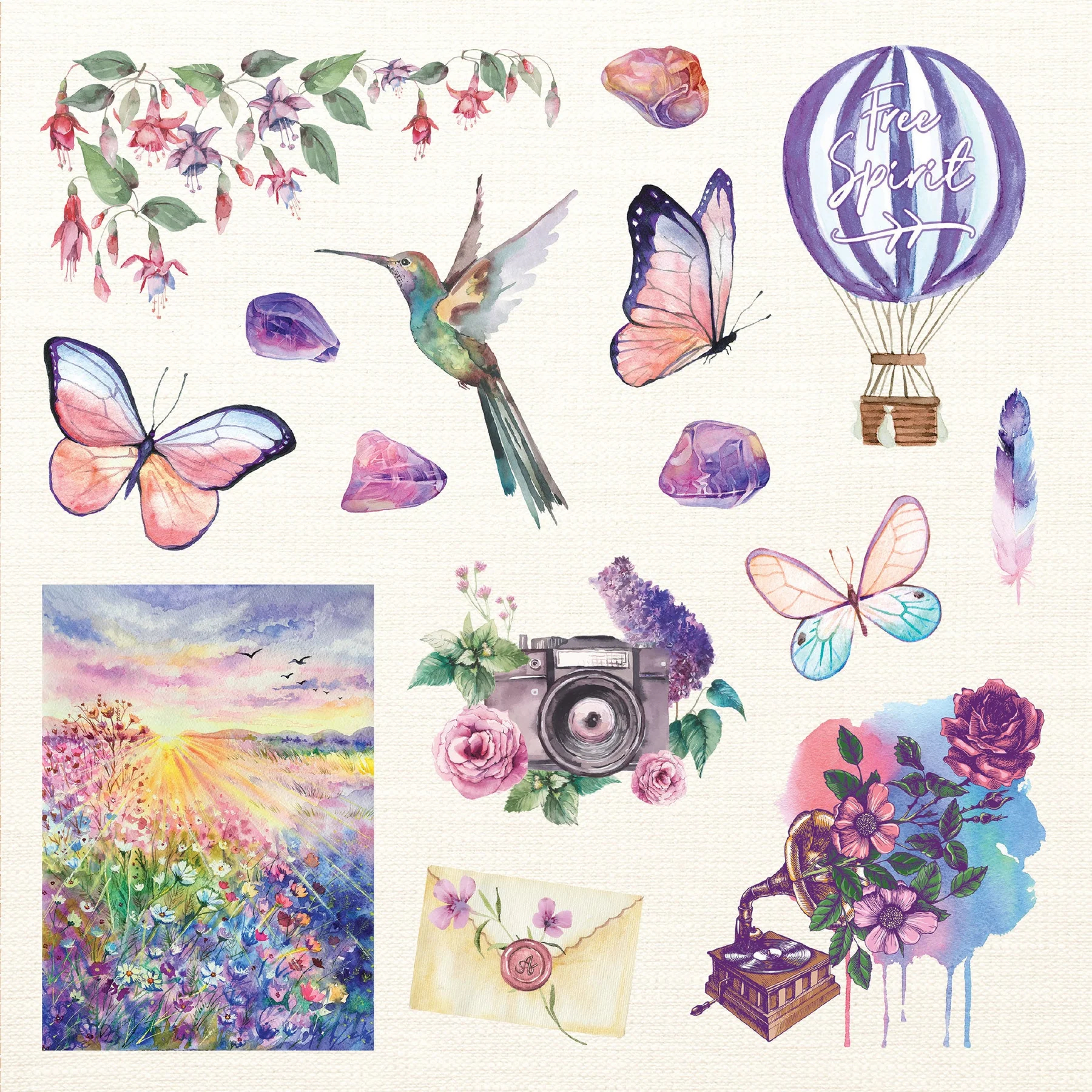 Boho Dreams, Sticker Book - 2