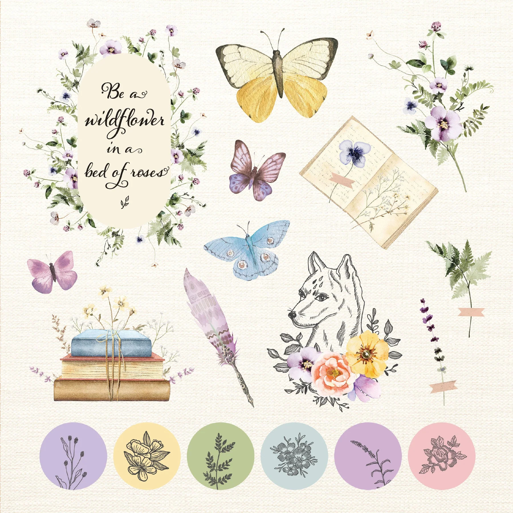 Boho Dreams, Sticker Book - 10
